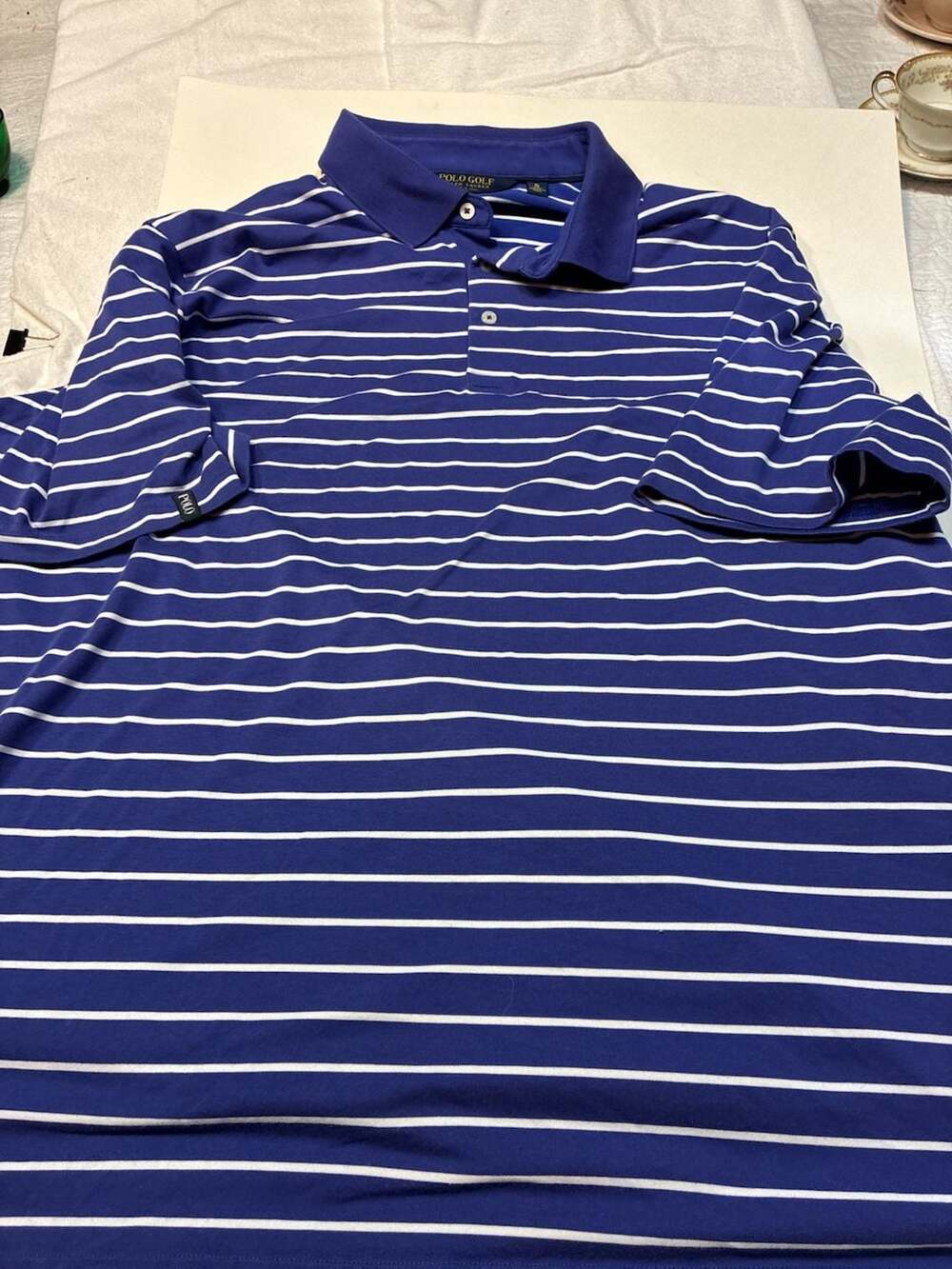 Polo Golf Ralph Lauren Men's Performance Striped Polo Shirt